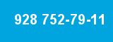 928 752-79-11